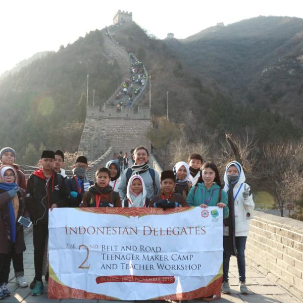 The 2nd belt and road Tenager Maker Camp and Teacher Workshop 2018